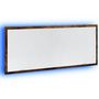 Voir la diapositive 3 : VIDAXL Miroir de salle de bain a LED chene fume bois d'ingenierie
