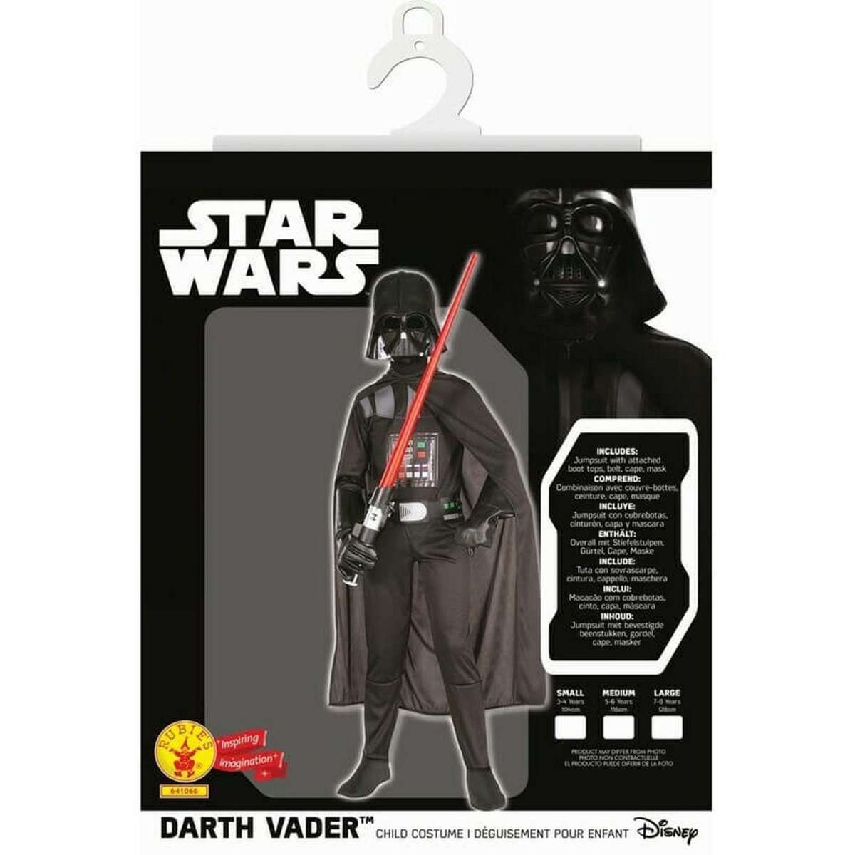 RUBIES Déguisement Dark Vador taille M