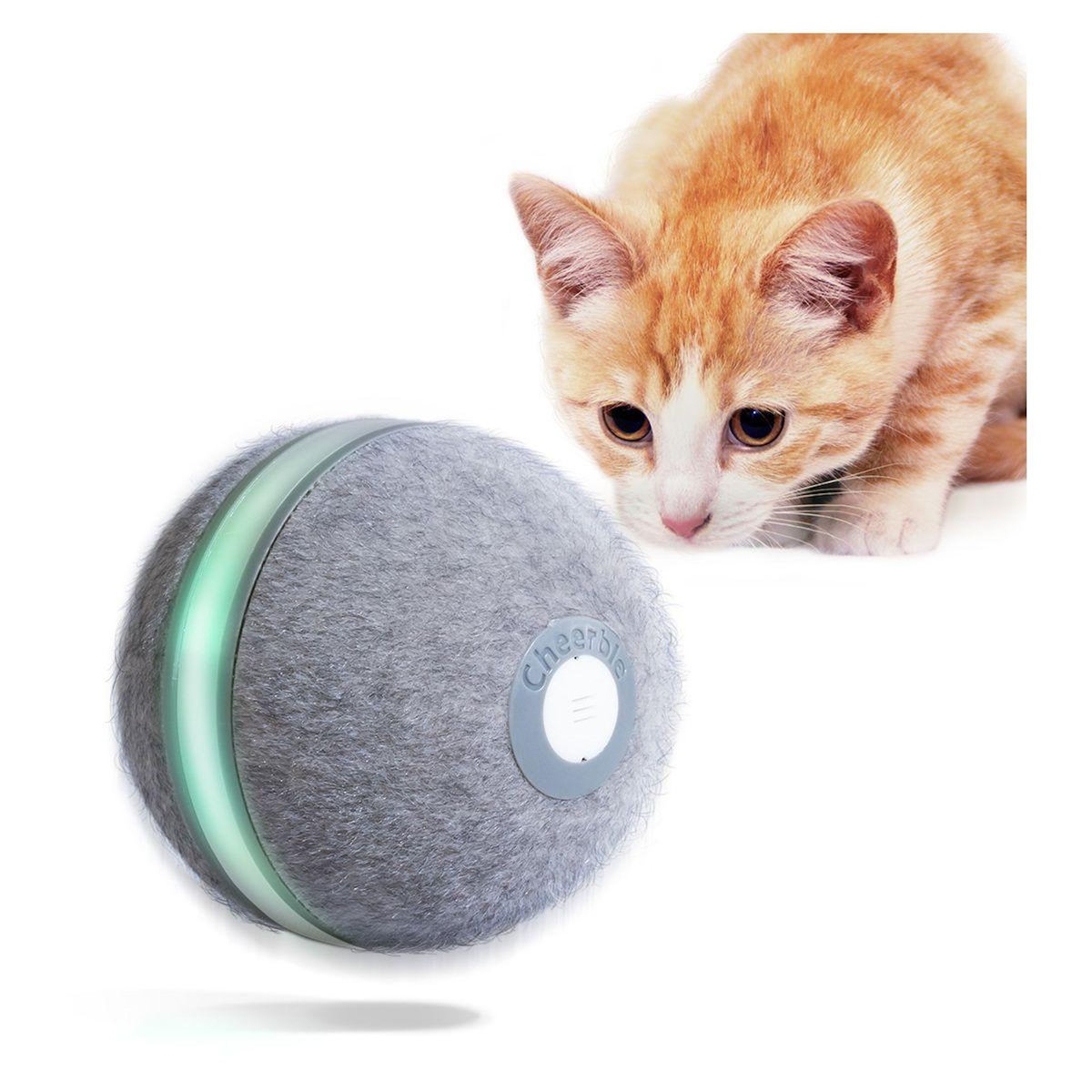 CHEERBLE Jouet Interactive Ball M1 gray