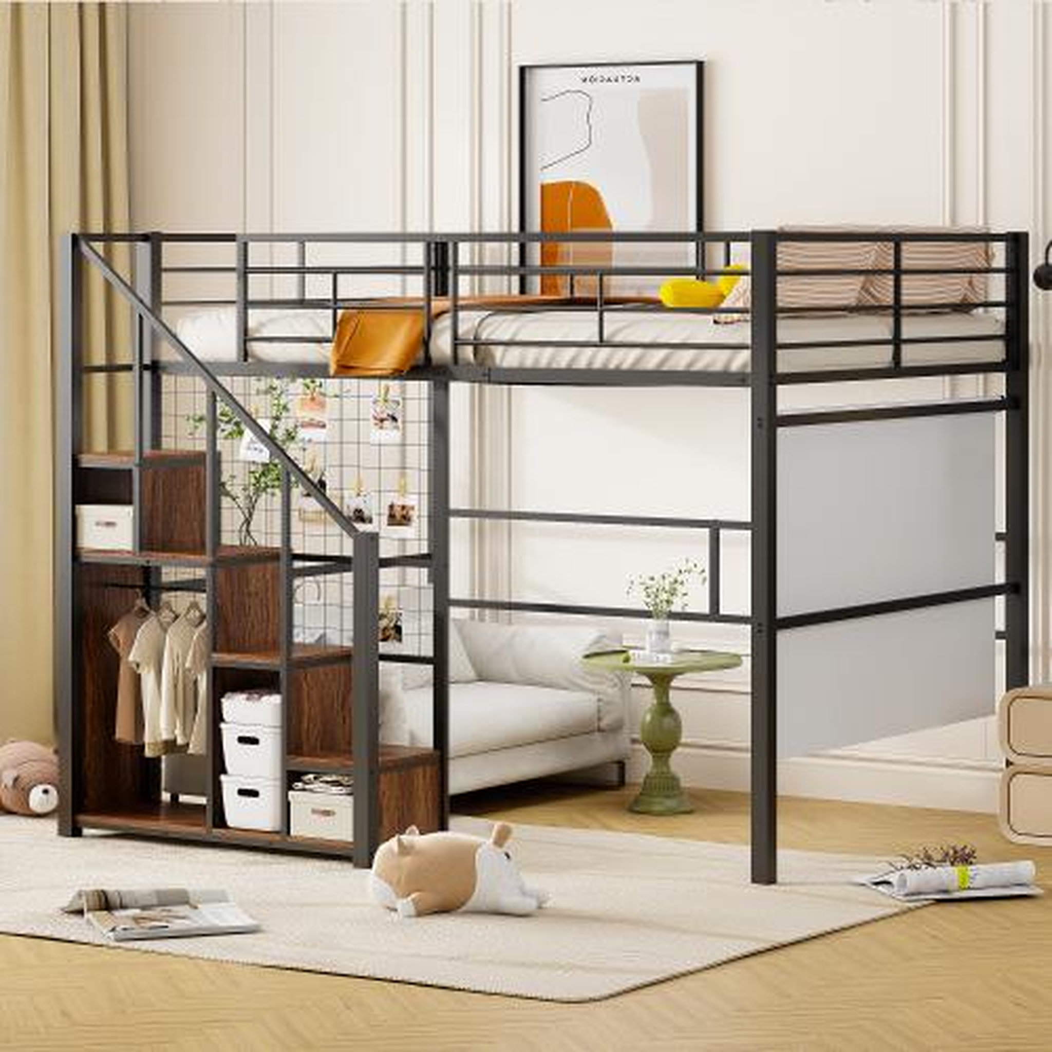 Voir la diapositive 4 : MERAX Lit mezzanine enfant
