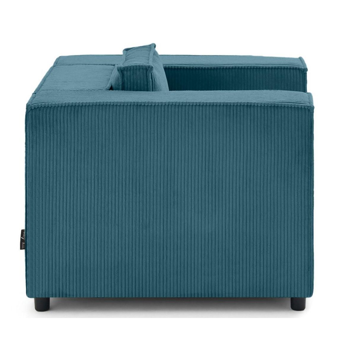 LISA DESIGN Stella - fauteuil en velours côtelé