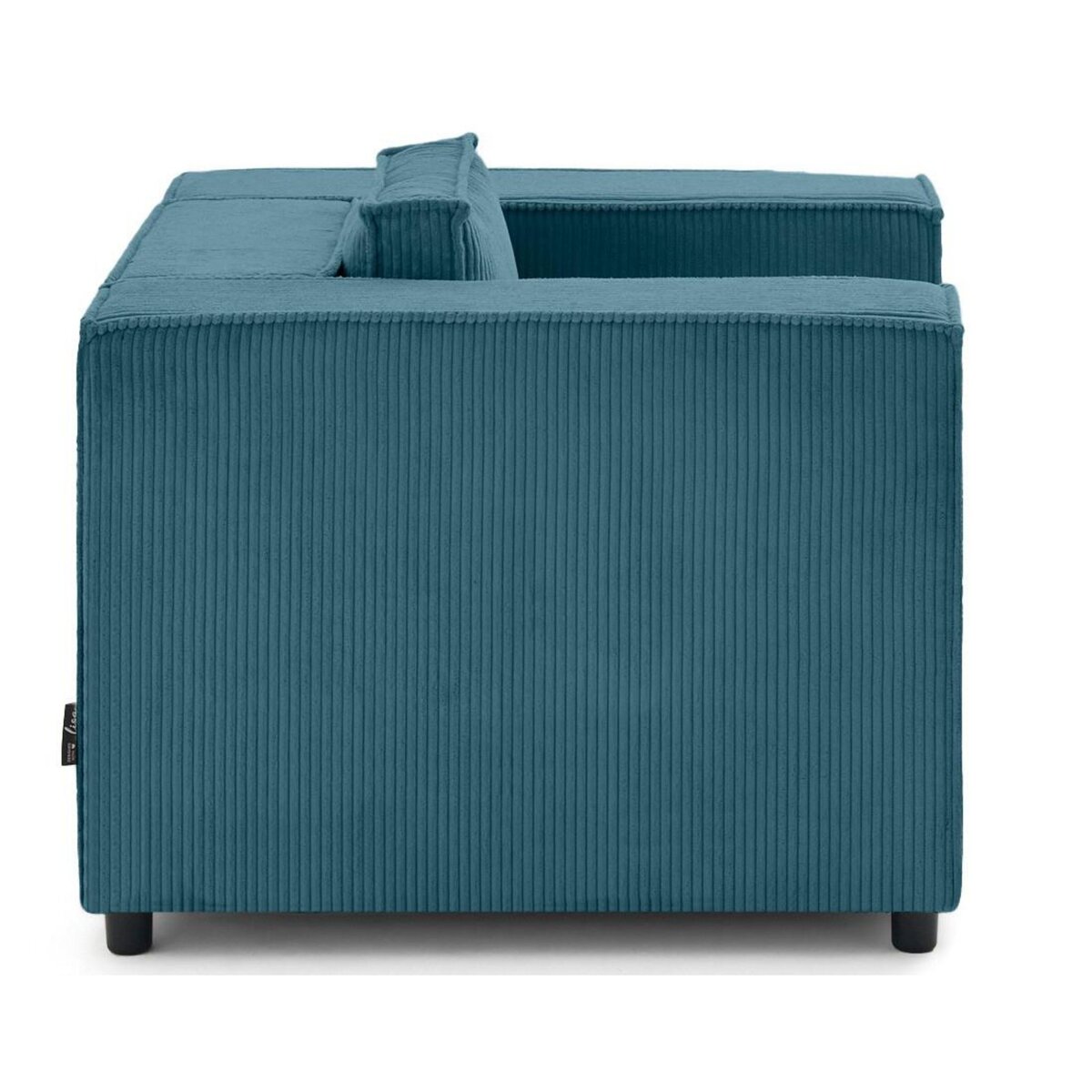 LISA DESIGN Stella - fauteuil en velours côtelé