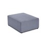 Voir la diapositive 3 : BEST MOBILIER Topaze - pouf - en velours texturé