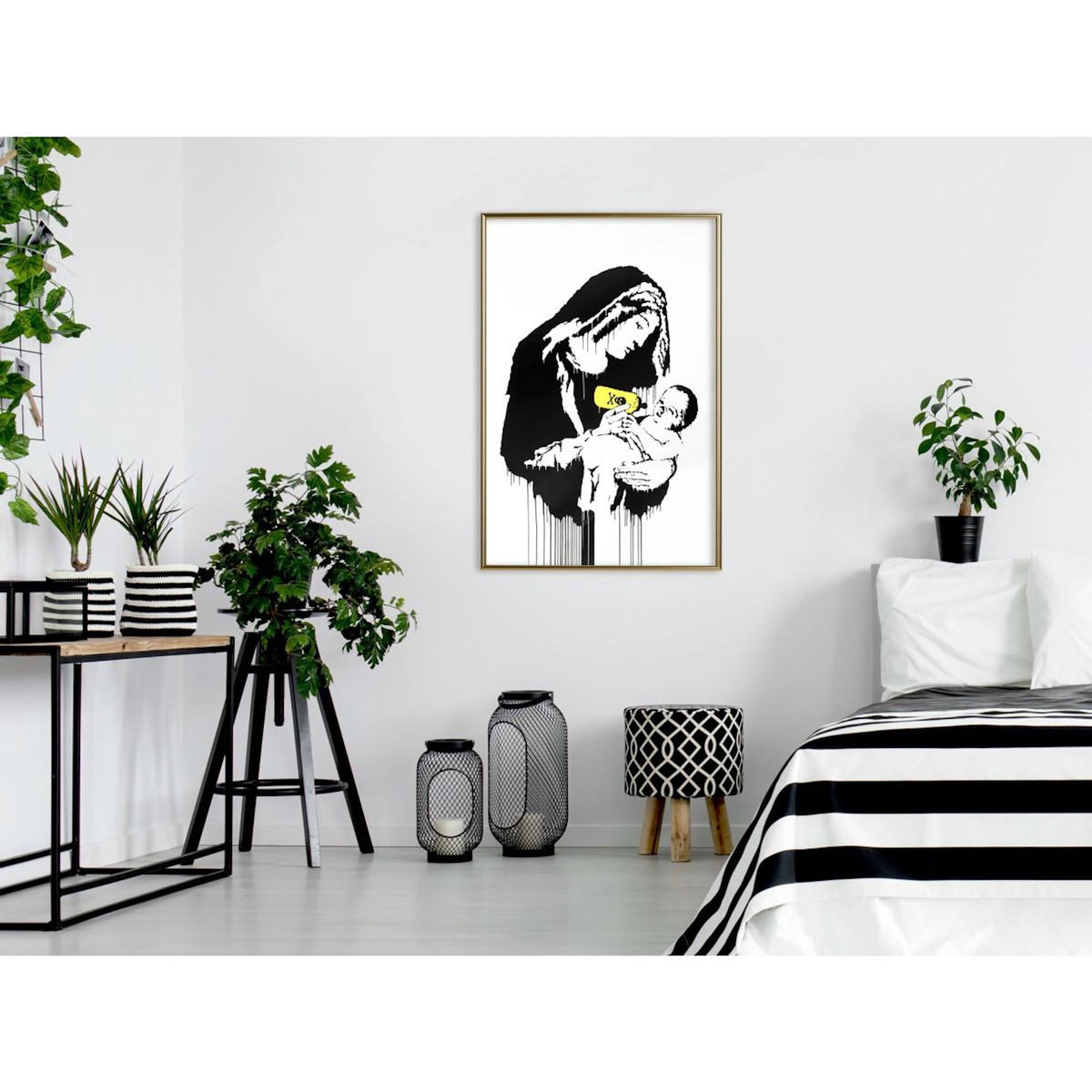 Paris Prix Affiche Murale Encadrée  Banksy Toxic Mary