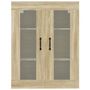 Voir la diapositive 3 : VIDAXL Armoire murale suspendue Chêne sonoma 69,5x34x90 cm