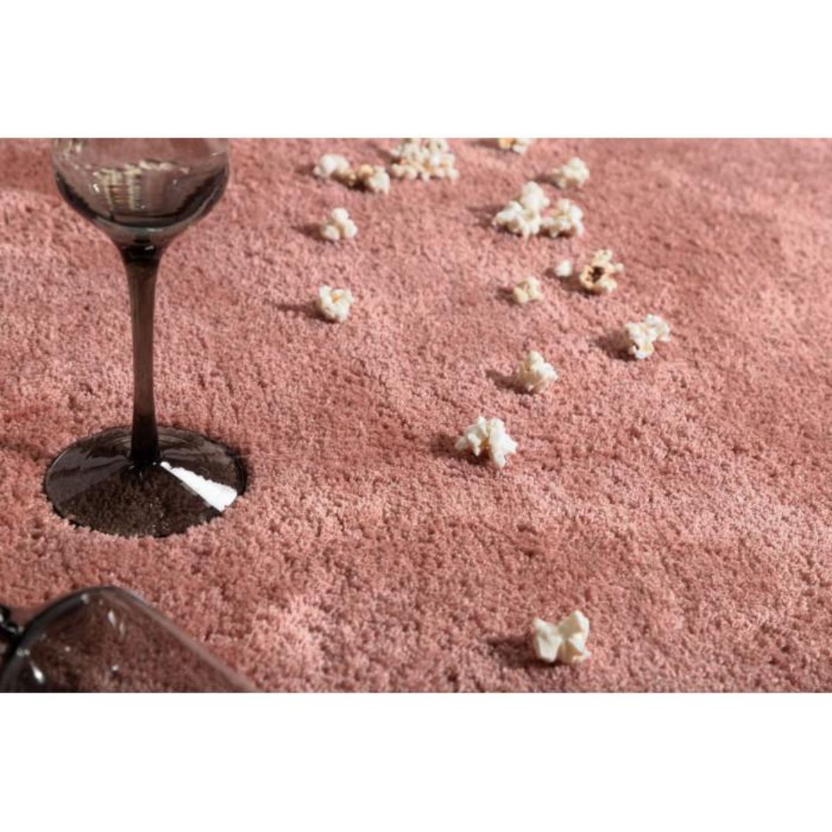 Paris Prix Tapis Déco  Undra  200x300cm Rose Poudré