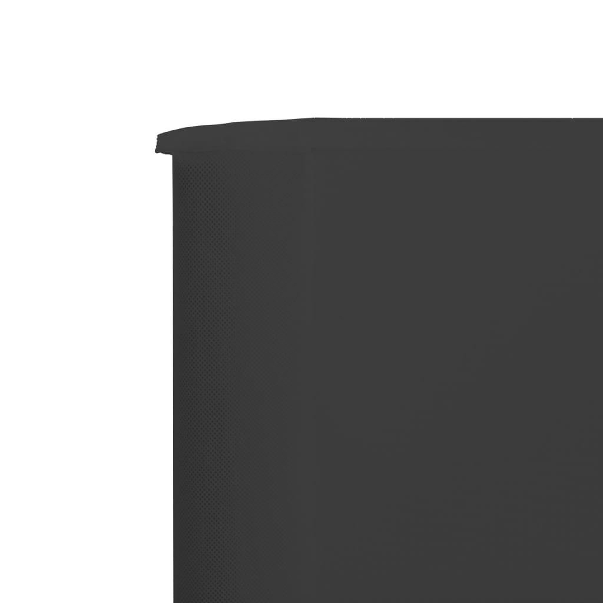 Voir la diapositive 4 : VIDAXL Paravent 5 panneaux Tissu 600 x 160 cm Anthracite