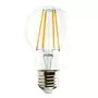 VELAMP Ampoule à filament LED, Standard A60, 8W / 1055lm, culot E27, 2700K