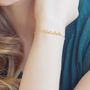 Voir la diapositive 2 : SC CRYSTAL La vie est belle - Bracelet à message