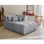 Voir la diapositive 5 : LISA DESIGN Caracas - canapé modulable d'angle droit - 5 places - en tissu