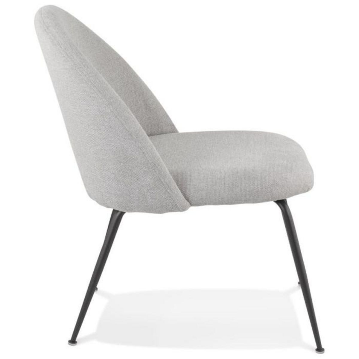 Paris Prix Fauteuil Design  Belinda  83cm Gris