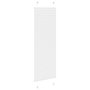 Voir la diapositive 4 : VIDAXL Store plisse blanc 50x100 cm largeur du tissu 49,4 cm polyester