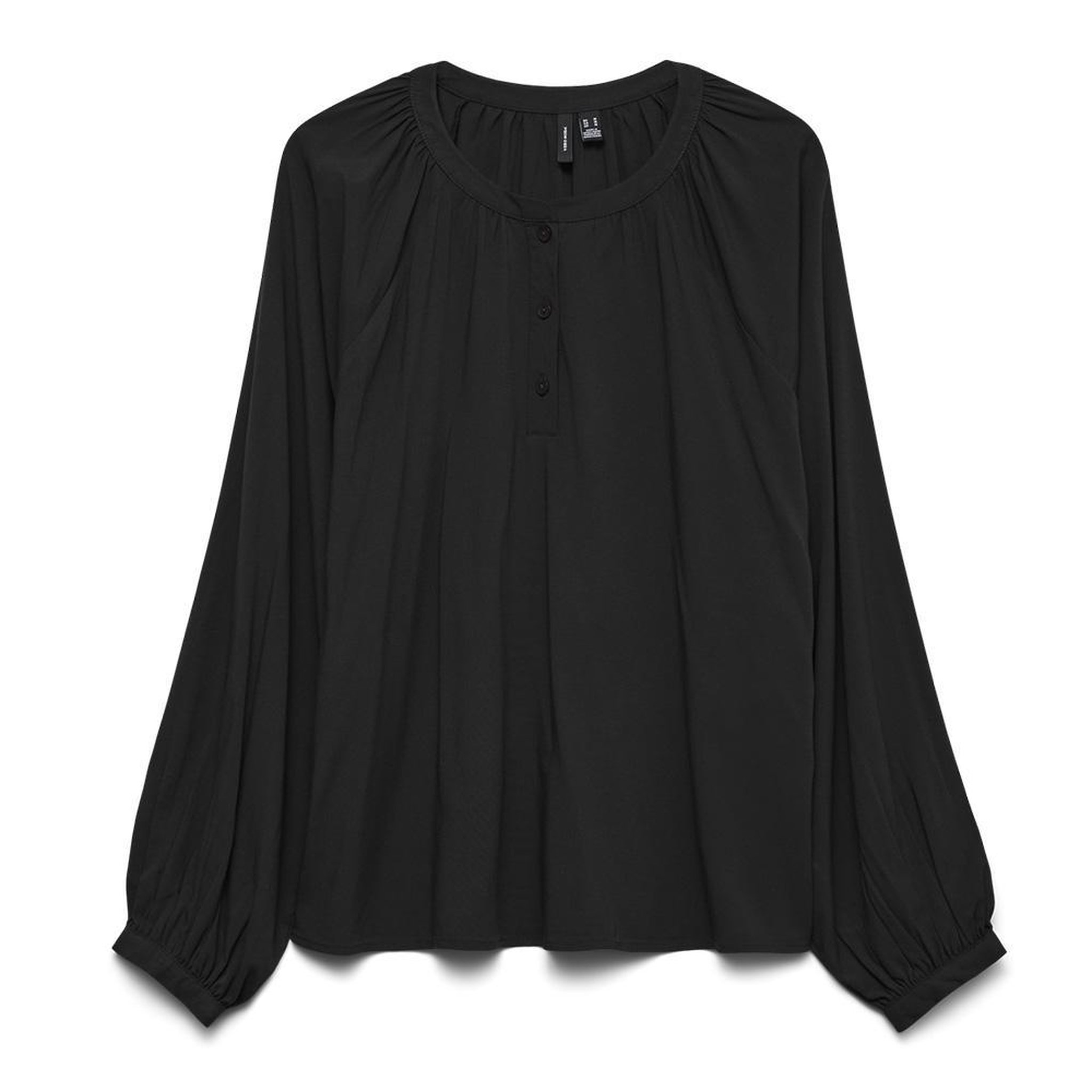Vero Moda Blouse Noire Femme Vero Moda Bella. Coloris disponibles : Noir