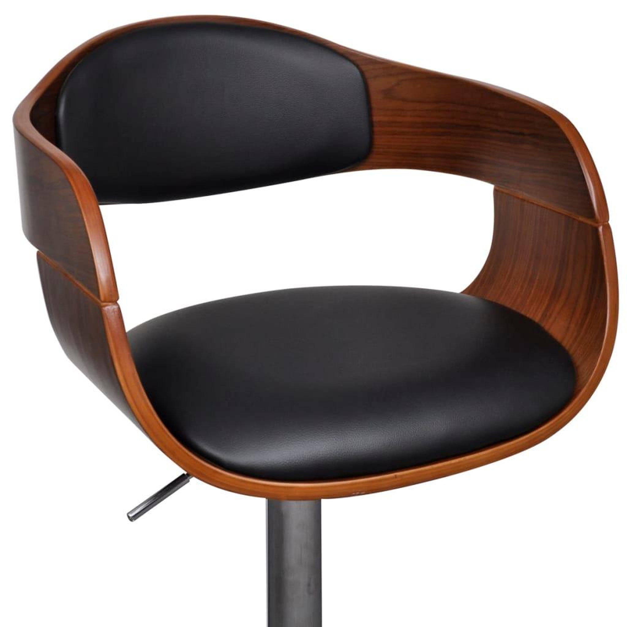 Voir la diapositive 4 : VIDAXL Tabourets de bar lot de 2 bois courbe et similicuir