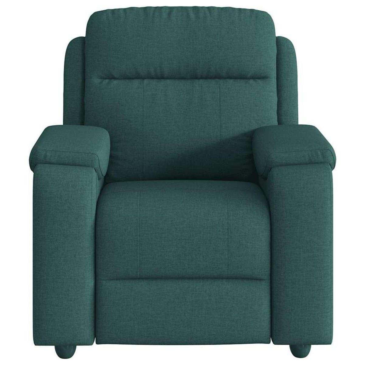 VIDAXL Fauteuil de massage inclinable Vert fonce Tissu