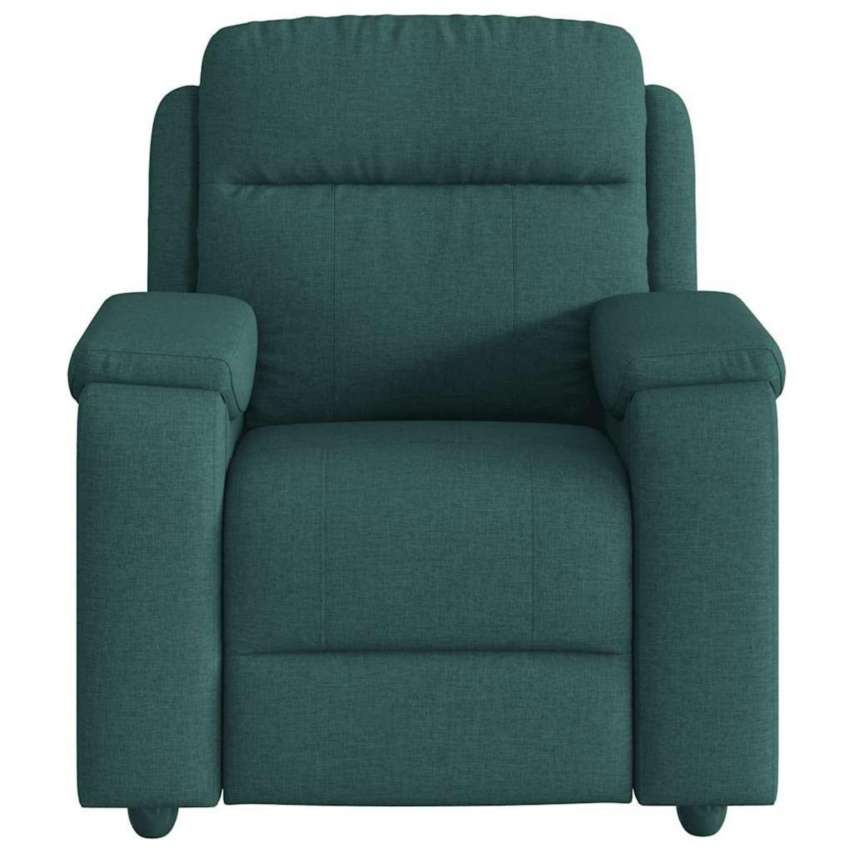 VIDAXL Fauteuil de massage inclinable Vert fonce Tissu