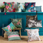 Voir la diapositive 3 : Paris Prix Coussin Déco Imprimé  Ringo  45x45cm Bleu