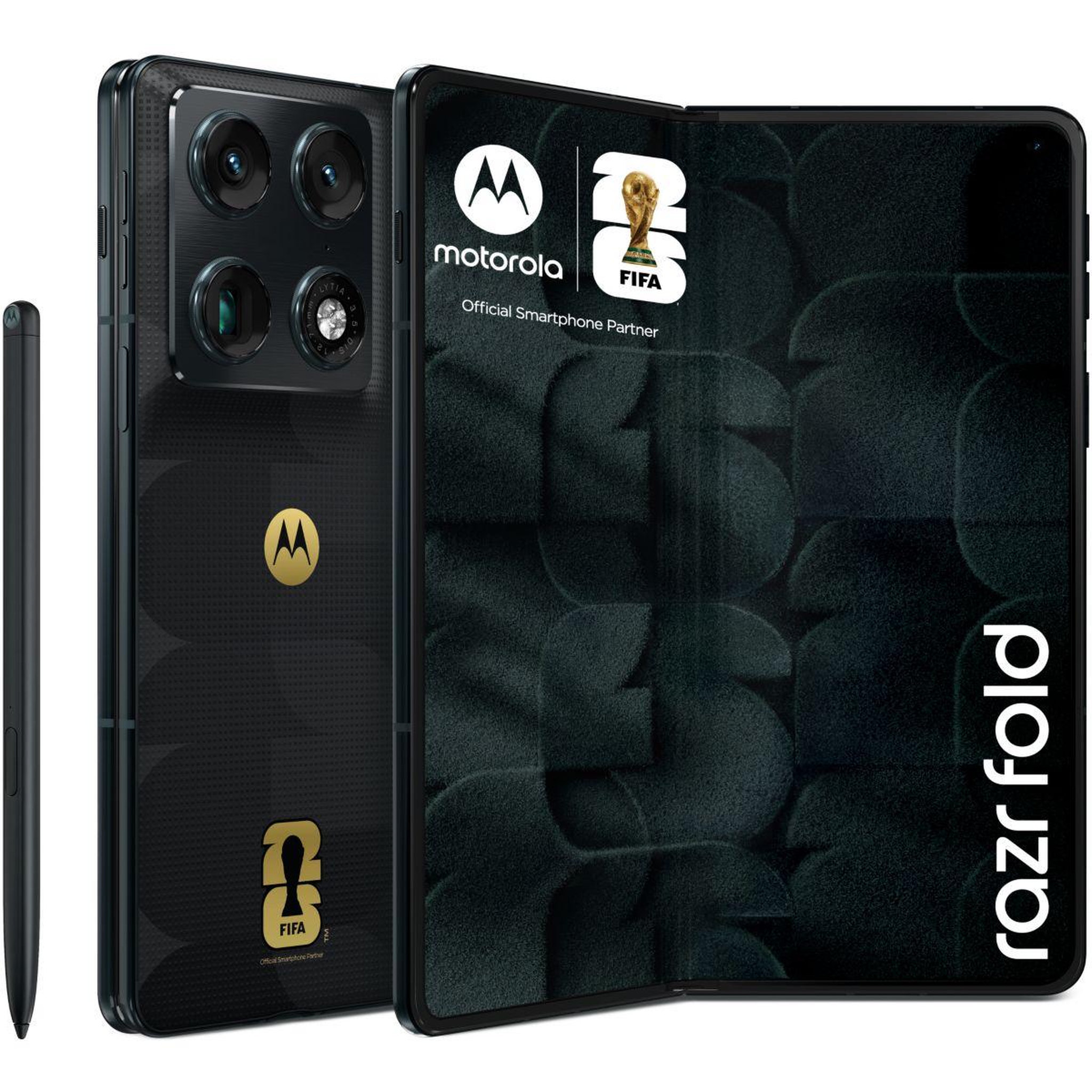 Voir la diapositive 3 : MOTOROLA Smartphone razr fold edition fifa 5g  512go noir