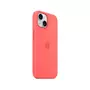 APPLE Coque iPhone 15 MagSafe silicone Goyave