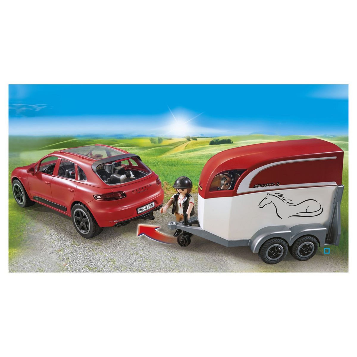 PLAYMOBIL 9376 - Porsche - Porsche Macan GTS