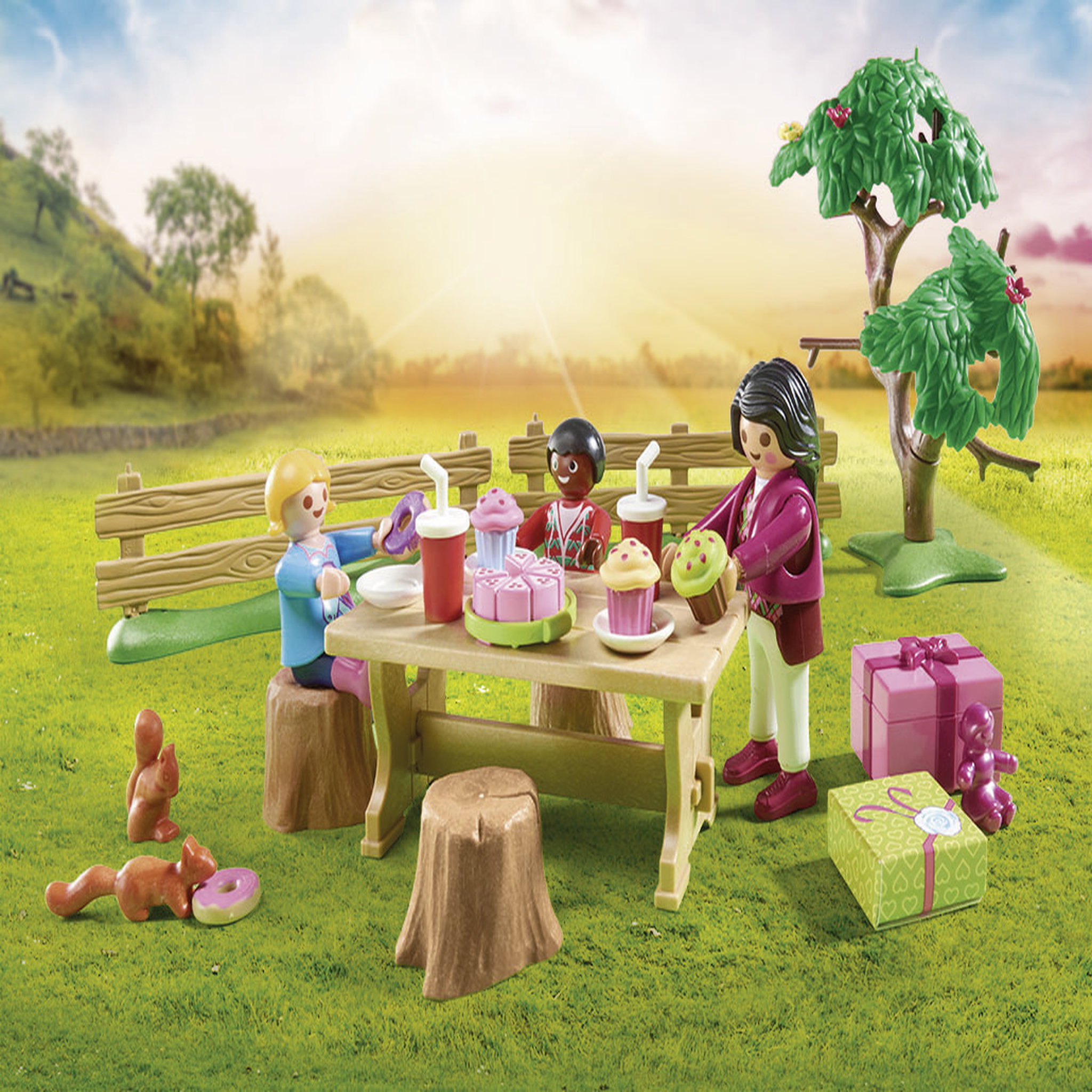 Voir la diapositive 3 : PLAYMOBIL 70997 - Country - Décoration de fête avec poneys