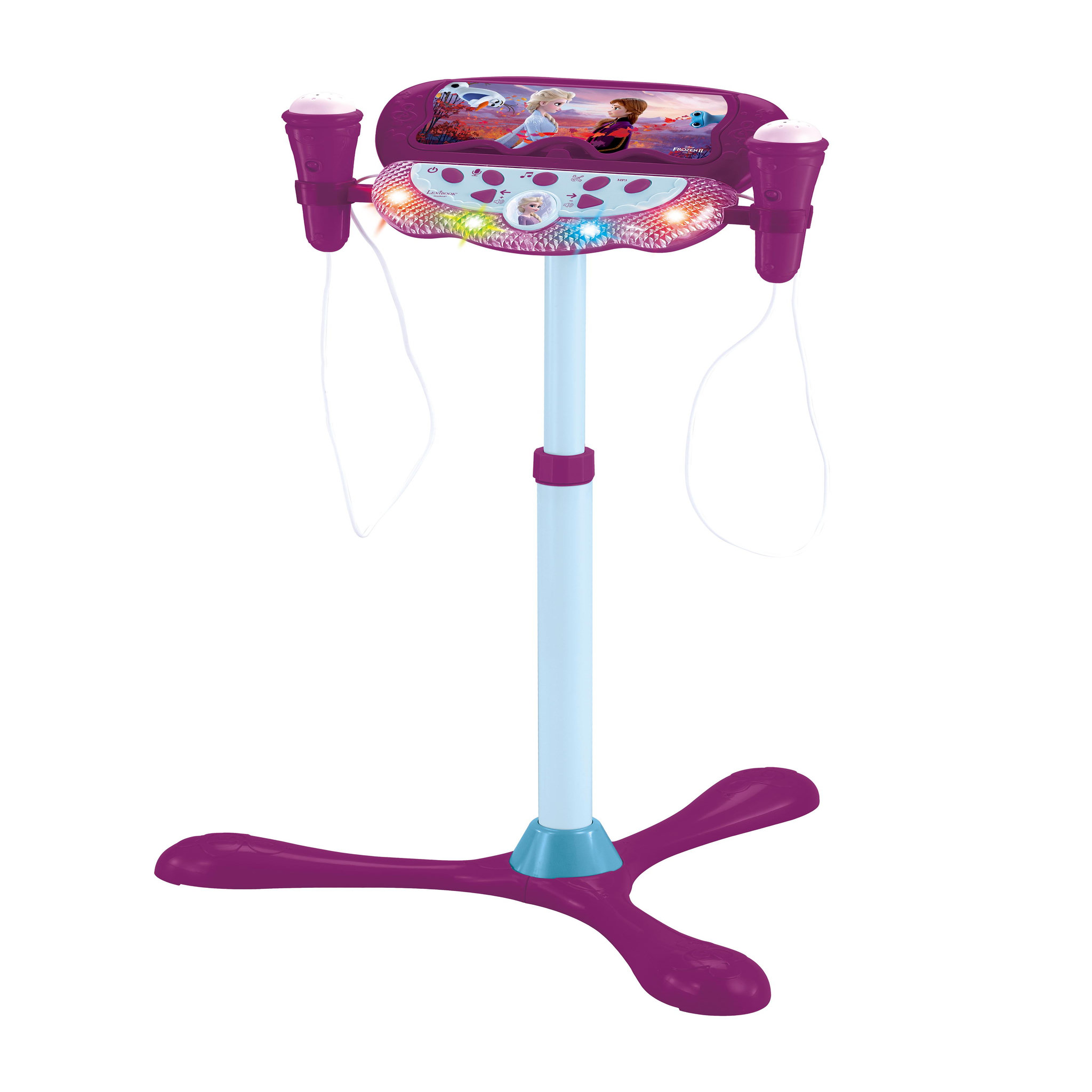 Lexibook Microphone sur pied Enceinte Bluetooth Reine des Neiges