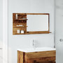 Voir la diapositive 3 : VIDAXL Armoire a miroir de salle de bain vieux bois bois d'ingenierie