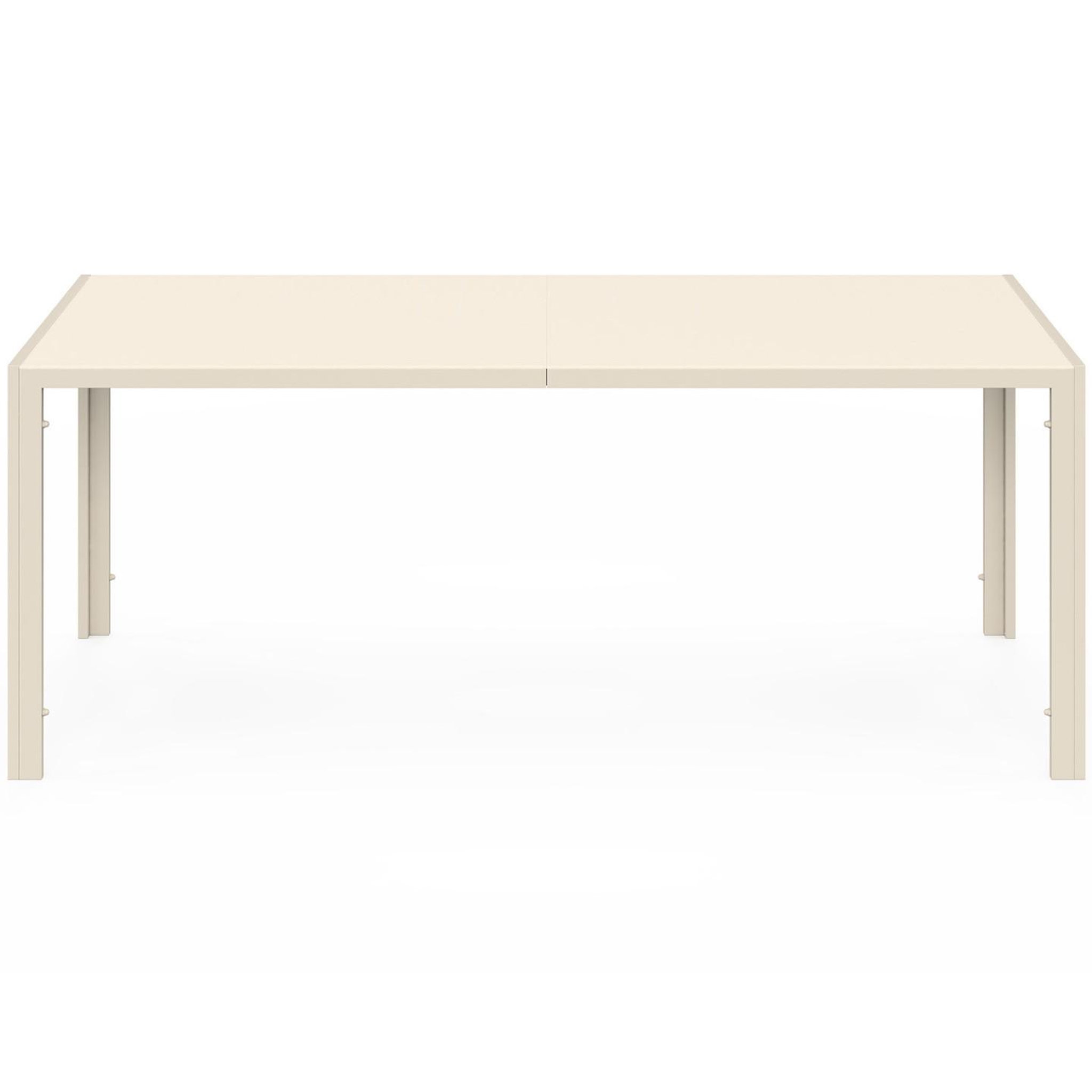 Voir la diapositive 3 : ID MARKET Salon de jardin MADRID table 190 cm et 8 chaises empilables beige