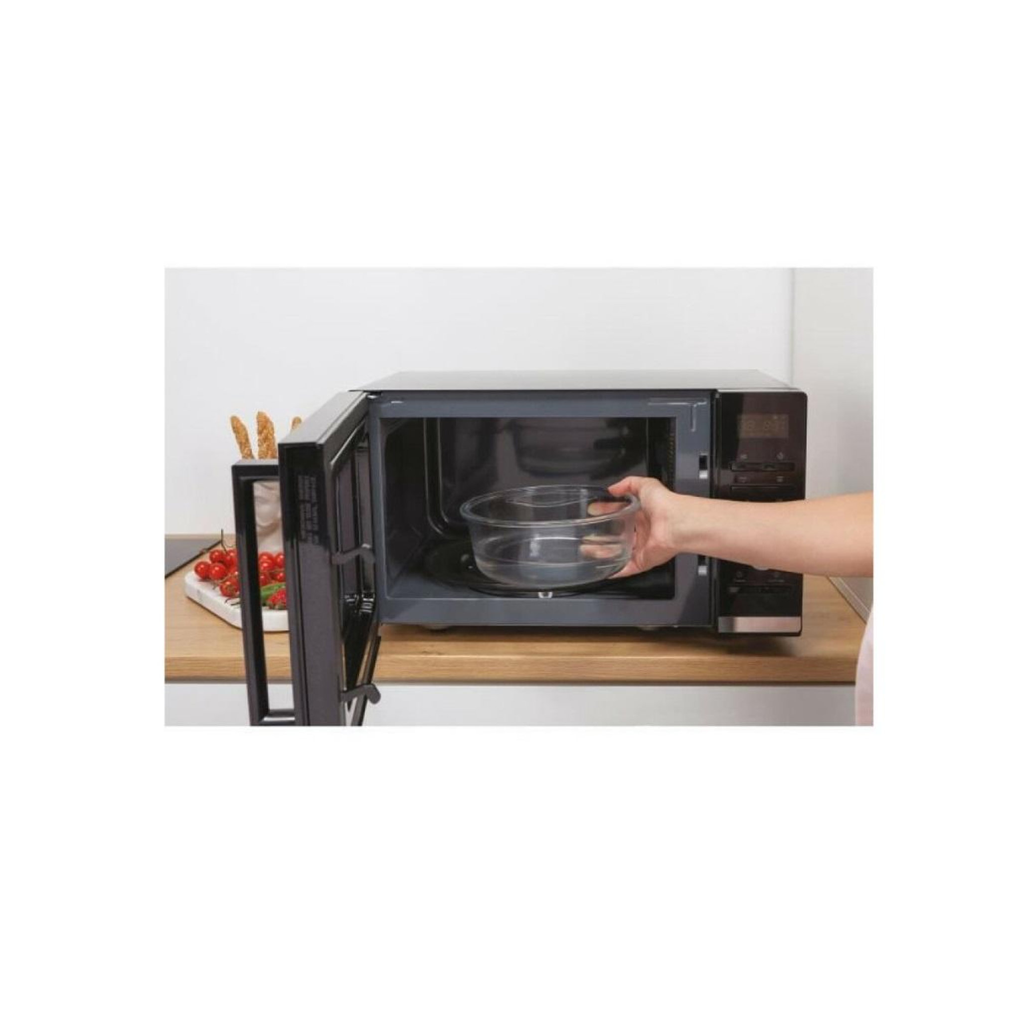 Voir la diapositive 2 : Candy Micro-ondes gril 20l 900w noir - cmga23tndb