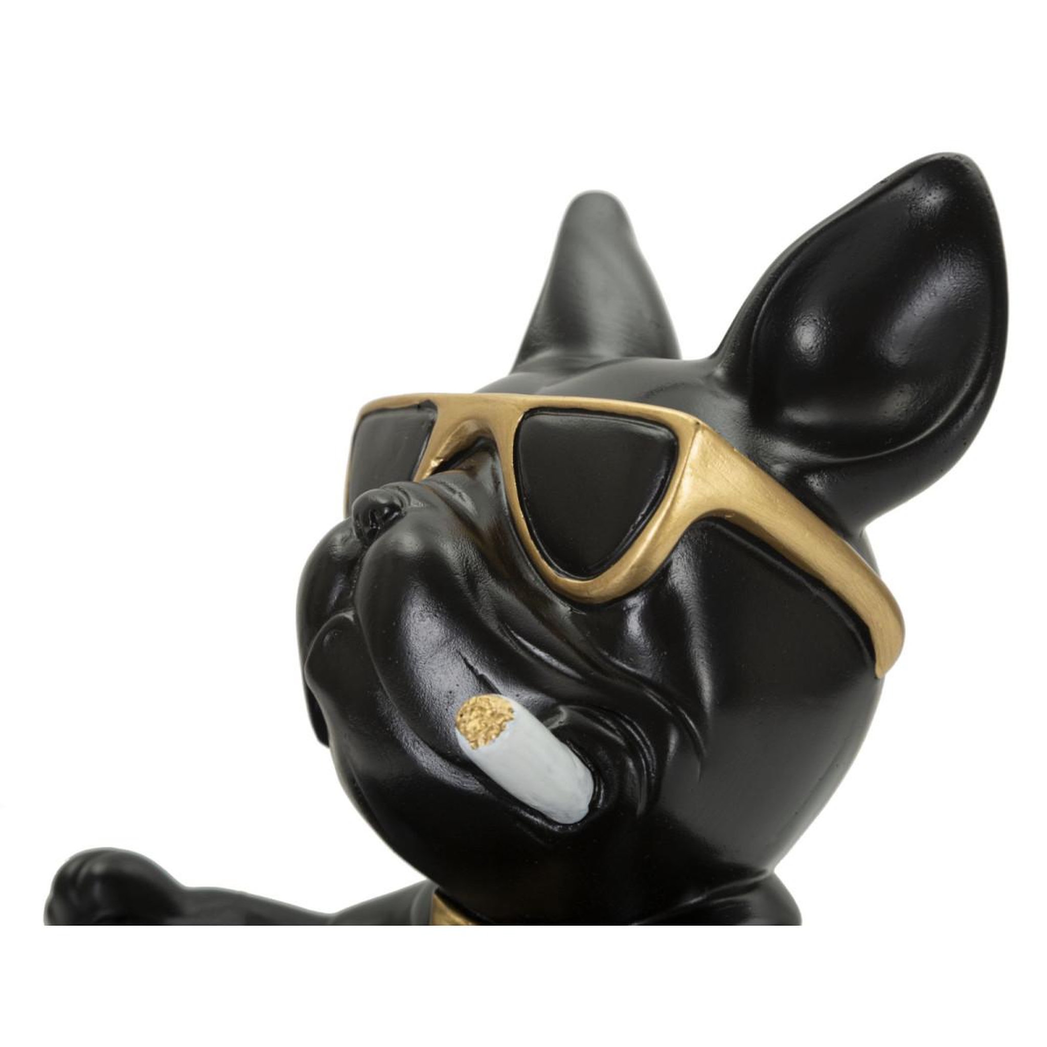 Voir la diapositive 6 : Paris Prix Vide-poche statuette chien  dog ball  20cm noir
