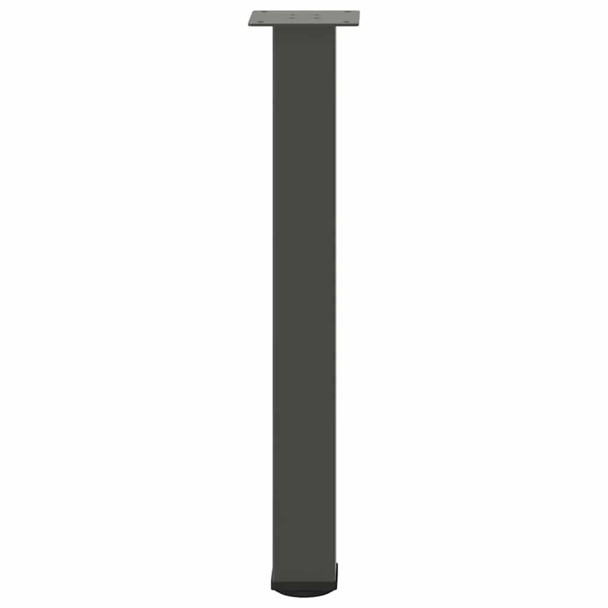 Voir la diapositive 5 : VIDAXL Pieds de table basse 4 pcs anthracite 72-74 cm acier