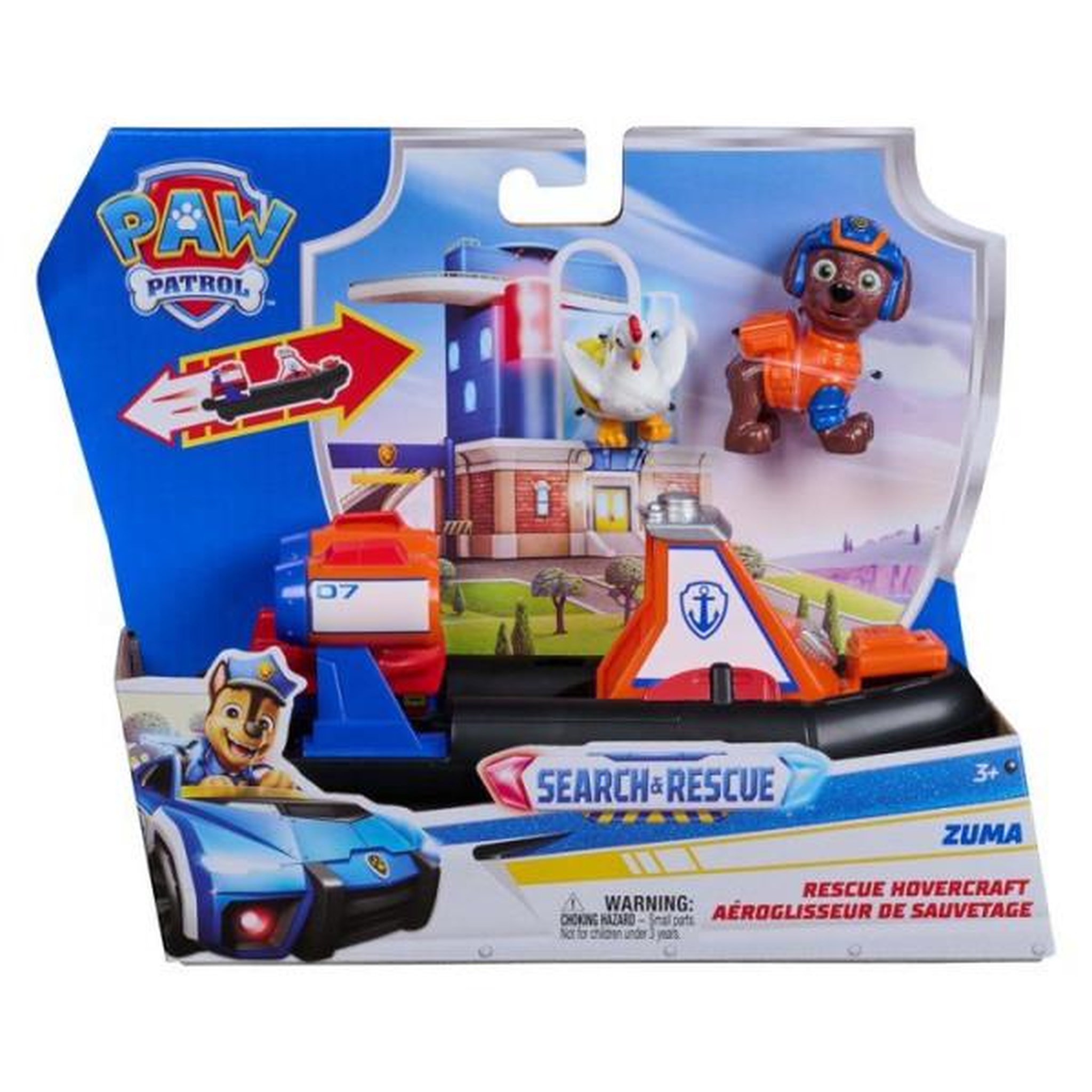Voir la diapositive 2 : SPIN MASTER Véhicule et figurine - Zuma - Search & Rescue - La Pat'Patrouille