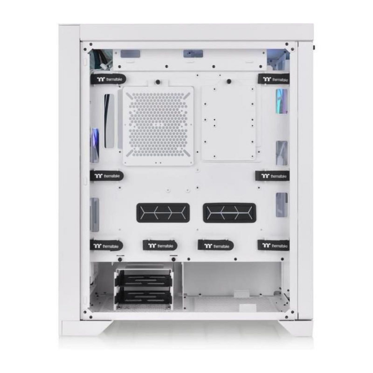 Thermaltake Boîtier PC - THERMALTAKE - CTE T500 TG ARGB Snow (Blanc) - Grande tour - Format E-ATX