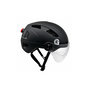 Voir la diapositive 1 : URBANGLIDE Casque sécurité trottinette avec LED – Visière intégrée – Taille M
