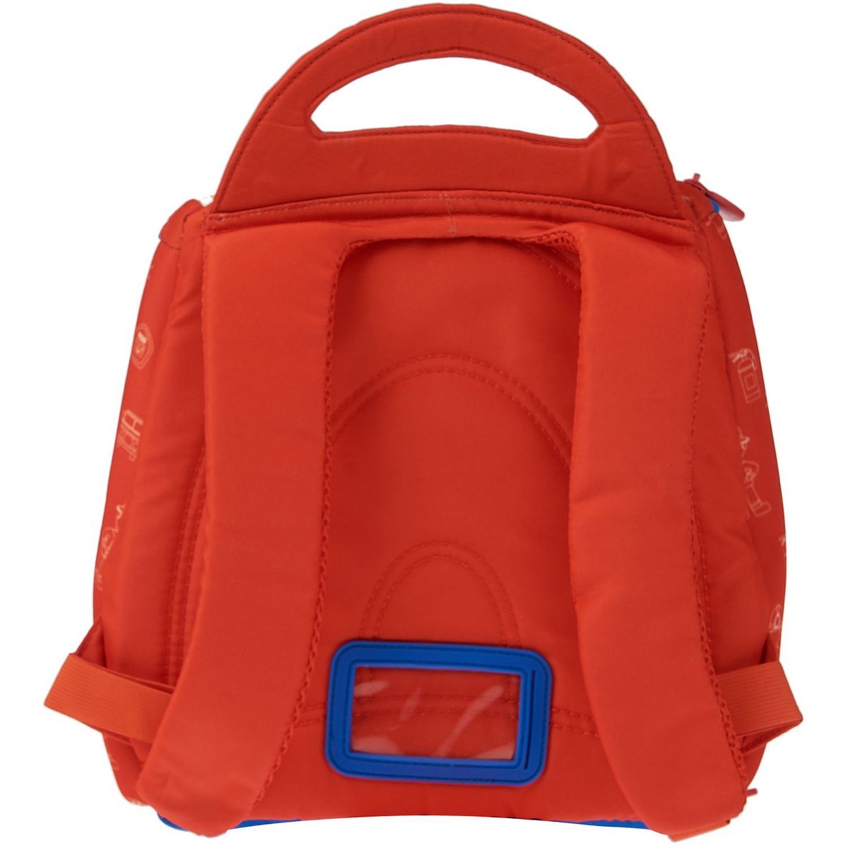 AUCHAN Sac à goûter maternelle LED polyester multicolore POMPIER