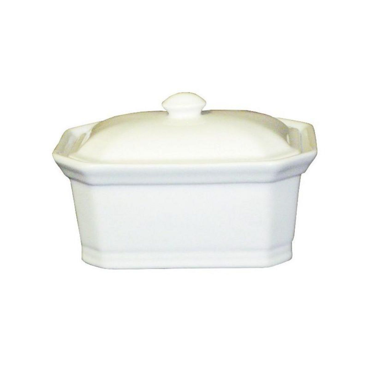 BLANC TERRINE RECT. A/COUV 600GR GIRARD - 5236