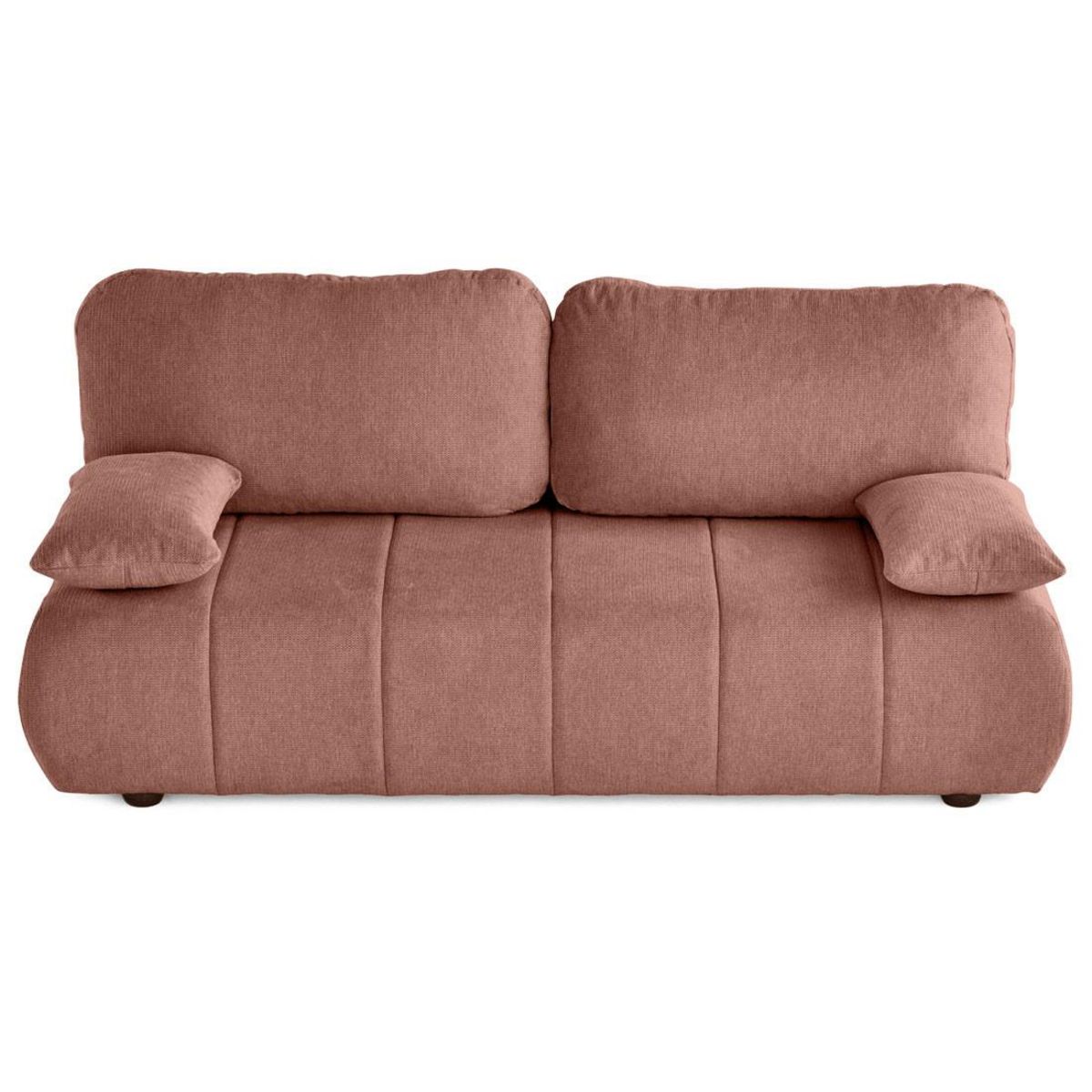 BEST MOBILIER Harper - canapé 3 places convertible avec coffre en tissu texturé