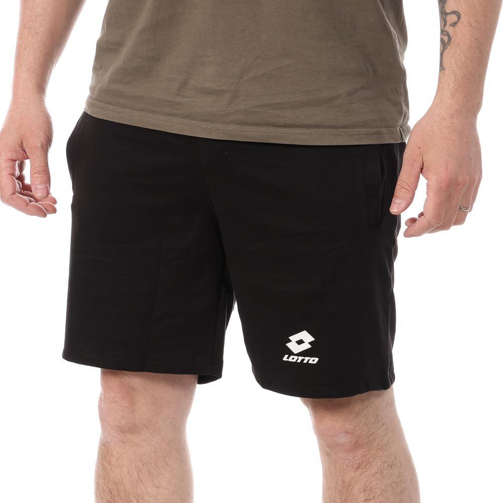 LOTTO Short  Homme Lotto  LT23. Coloris disponibles : Noir