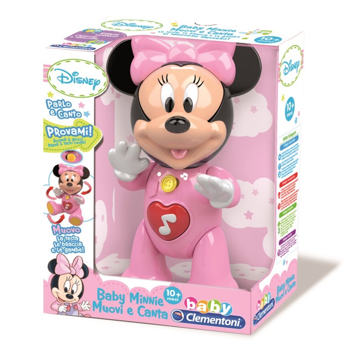 CLEMENTONI Bouge et chante Baby Minnie