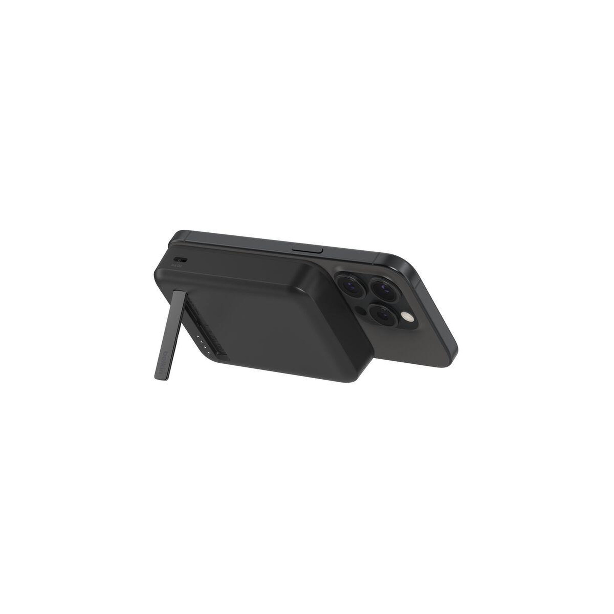Voir la diapositive 3 : Belkin Batterie externe 8000 mah 15w magsafe avec support