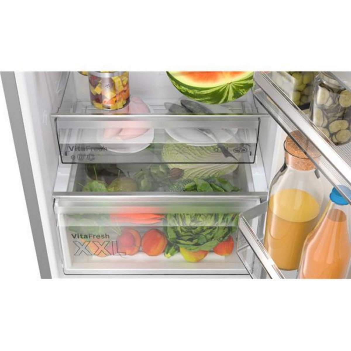 BOSCH Réfrigérateur combiné 60cm 321l nofrost - KGN367LDF