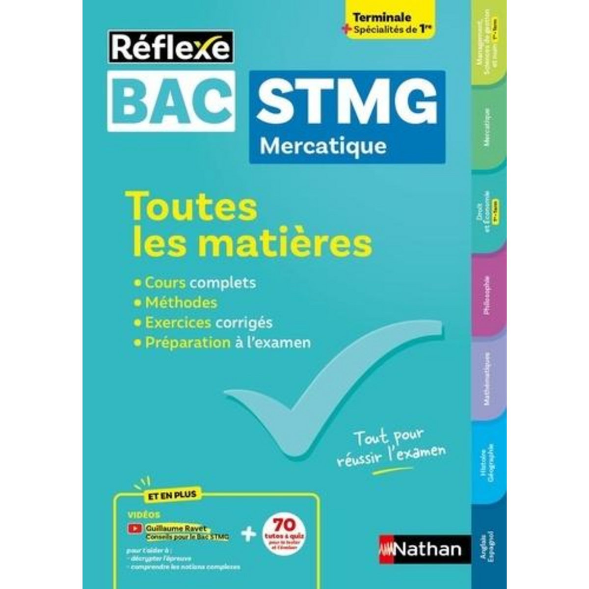TOUTES MLES MATIERES BAC STMG MERCATIQUE TERMINALE + SPECIALITES DE 1RE. EDITION 2025, Irollo Mathilde