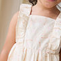 Voir la diapositive 5 : Petit Béguin Robe enfant en popeline Poésie d'été