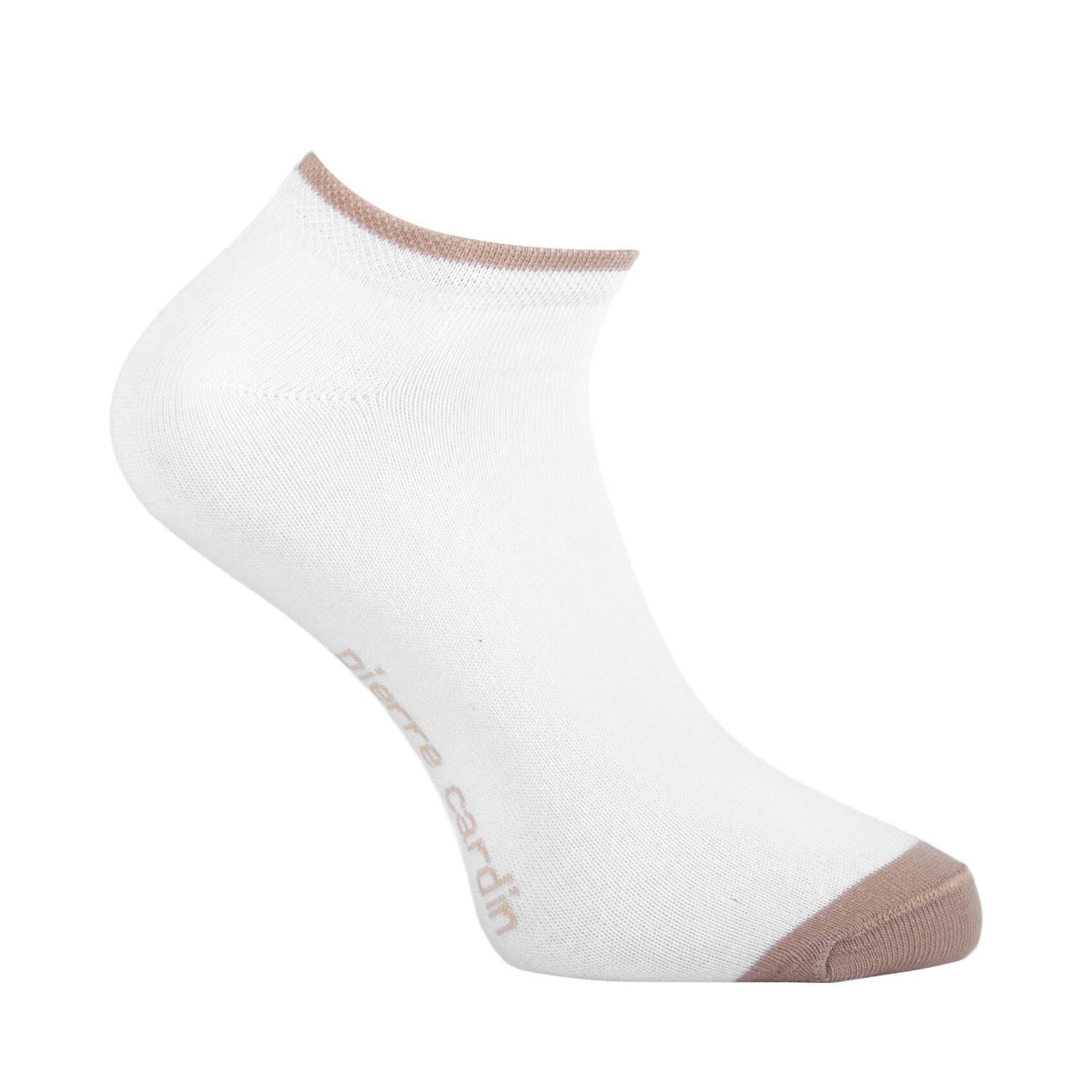 Voir la diapositive 5 : PIERRE CARDIN Lot de 5 paires de chaussettes courtes femme à motif pc 0375 pack a