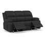 Voir la diapositive 3 : BEST MOBILIER Armand - canapé 3 places relax électrique en simili