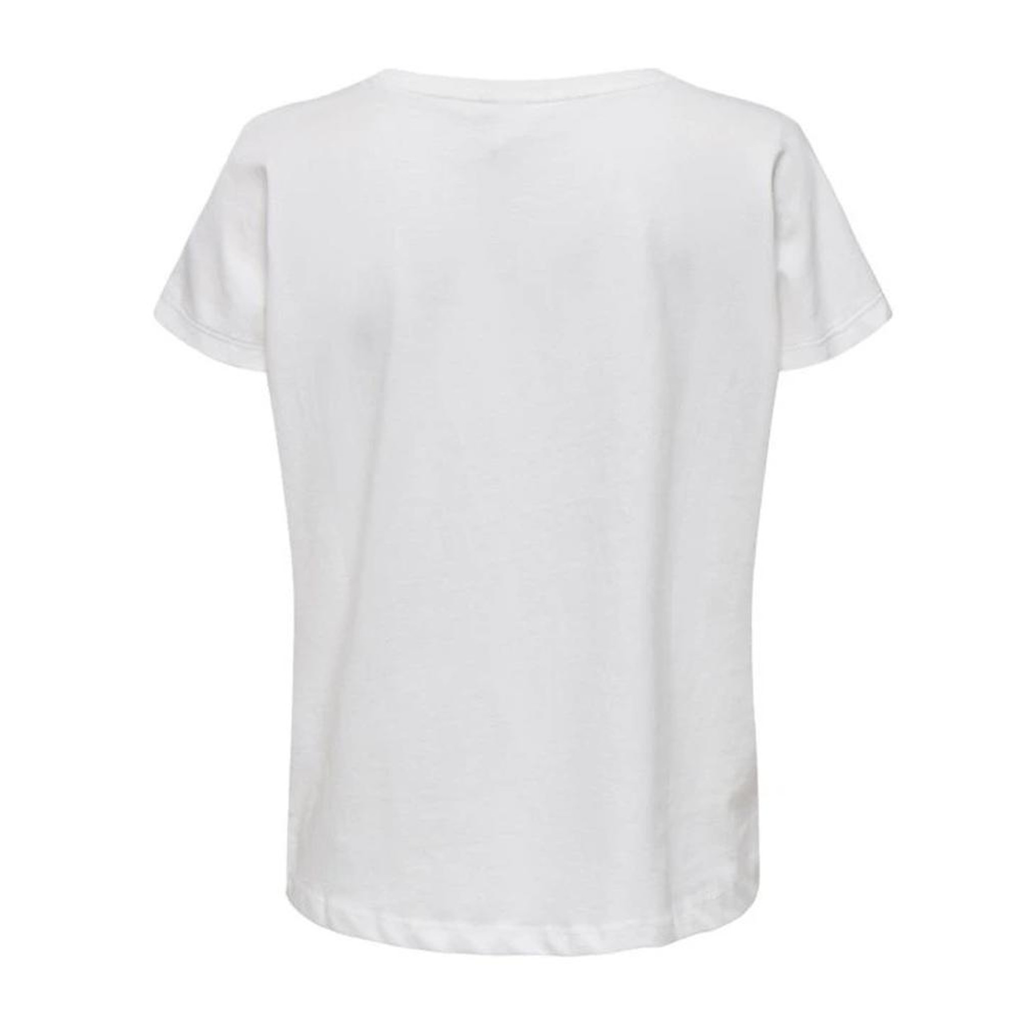 Voir la diapositive 2 : Only T-shirt Blanc Femme Only Life