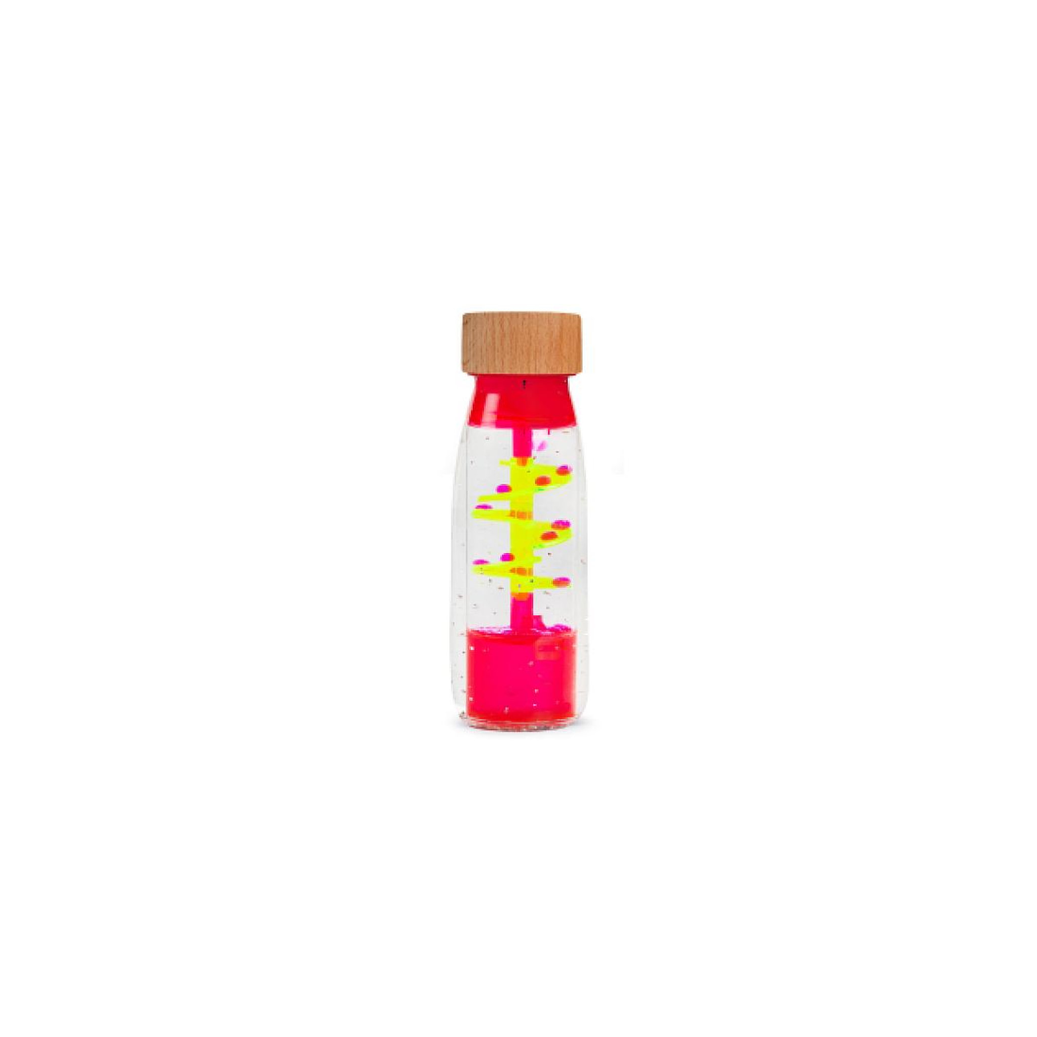 PETIT BOUM Bouteille sensorielle Move Spirale rose