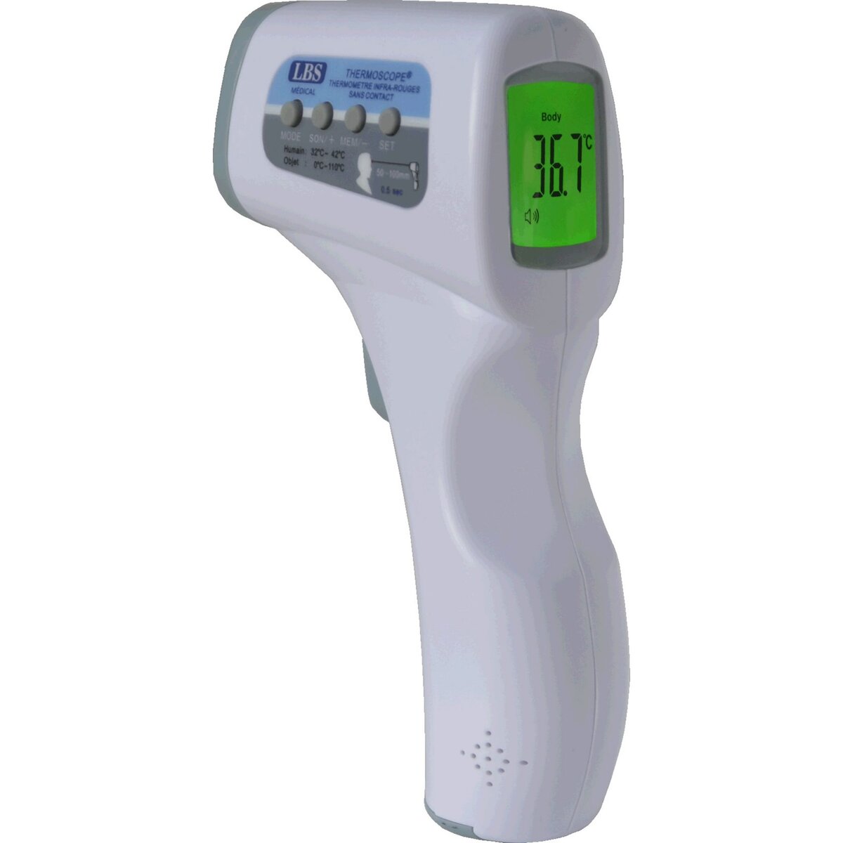 LBS Thermomètre bébé sans contact infrarouge BABY RADAR