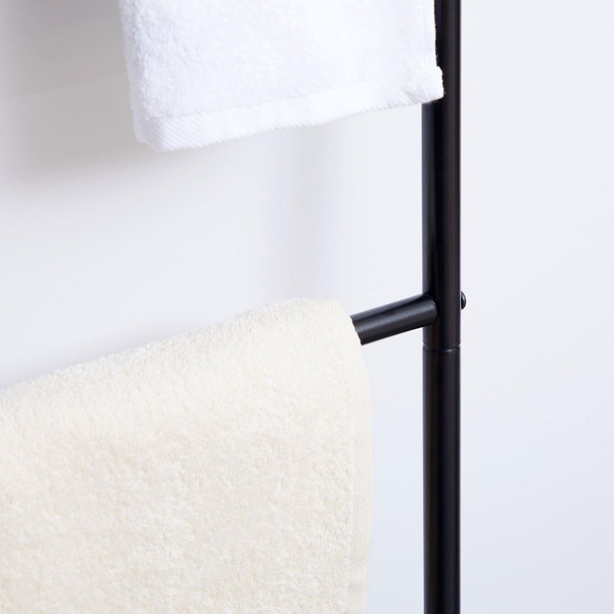 IDIMEX Echelle CASTEL porte-serviettes avec 5 barreaux, en métal