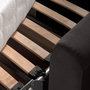 Voir la diapositive 4 : LISA DESIGN Owen - canapé 3 places convertible express couchage quotidien 140 cm matelas 12 cm en velours